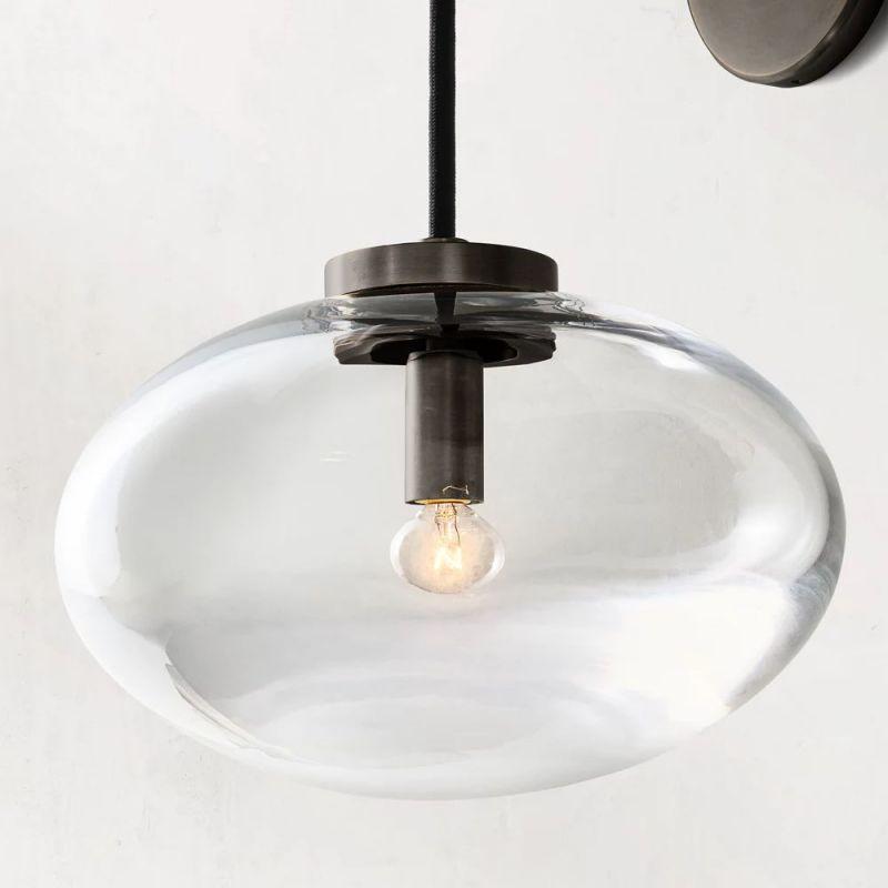 Cabrette Glass Sconce - Dawn Lamps