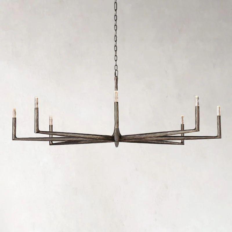 Thadeus Round Chandelier 72” - Dawn Lamps