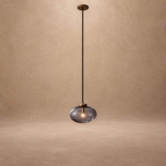 Bubble Clear Glass Pendant