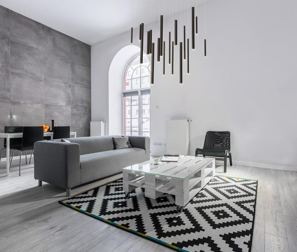 Santana Linear Multi Light Pendant - Dawn Lamps