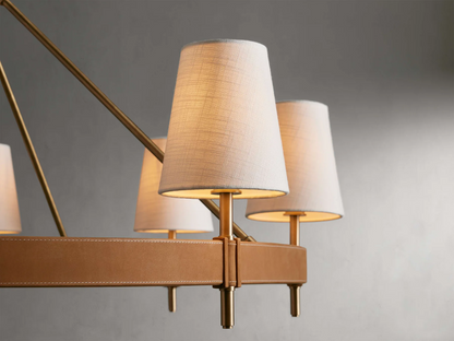 Hastings Halo Round Chandelier-Dawn Lamps