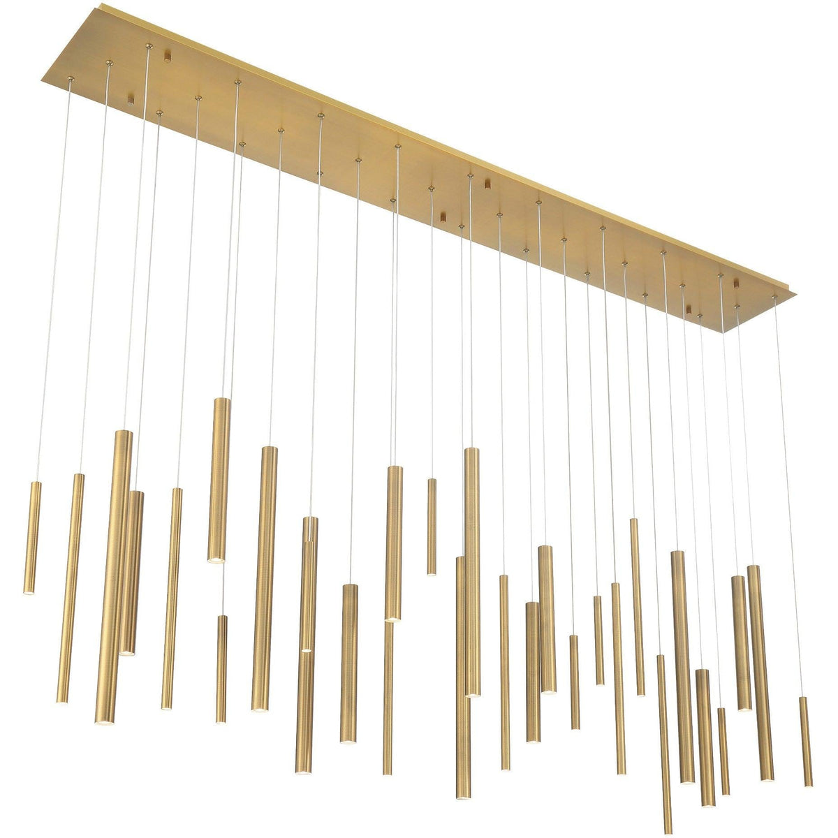 Santana Linear Multi Light Pendant - Dawn Lamps