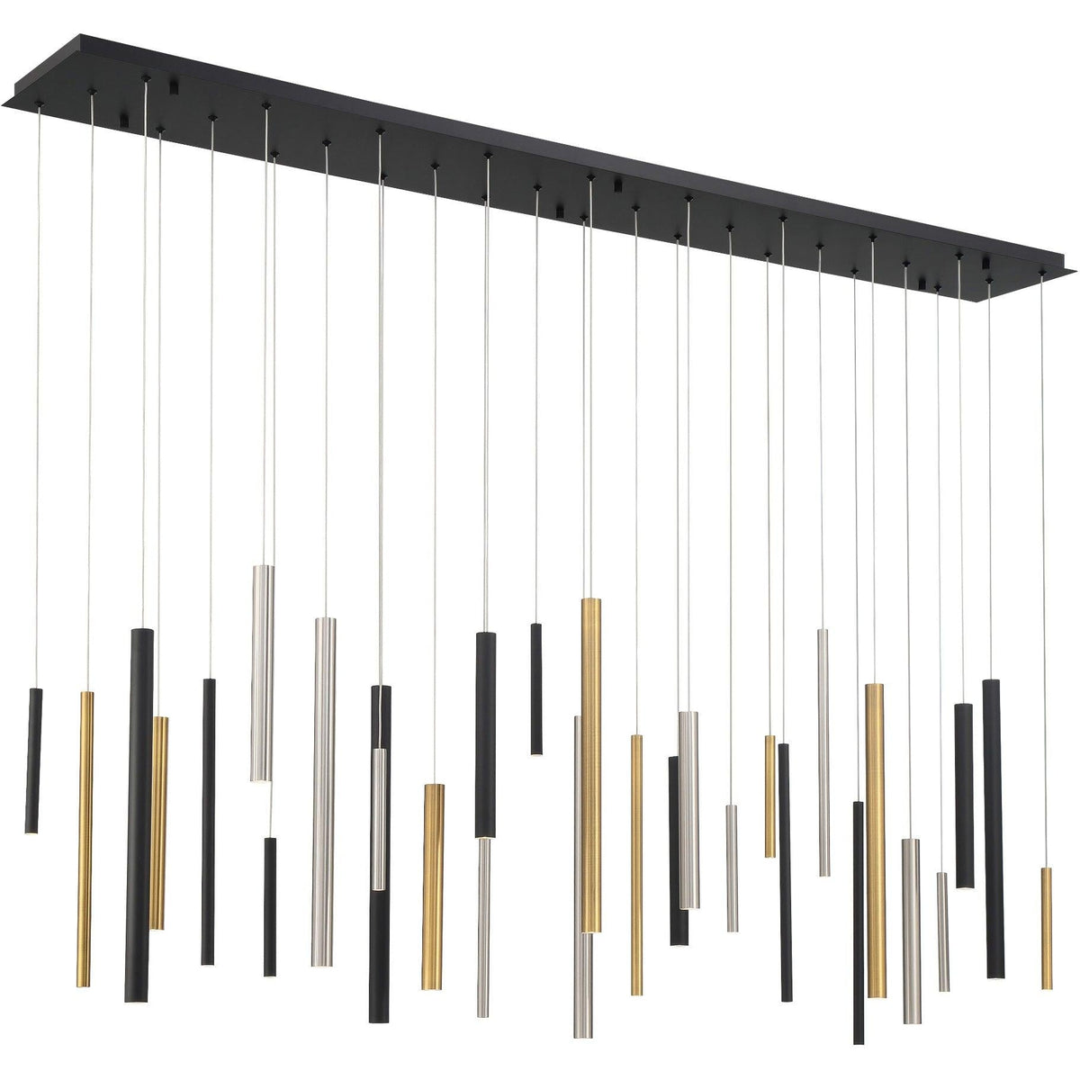 Santana Linear Multi Light Pendant - Dawn Lamps