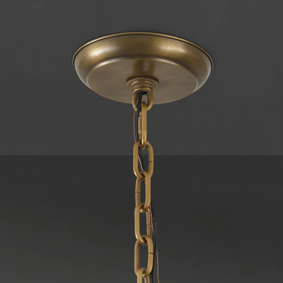 Aurevon 48 Inch Forged Candlestick Arm Chandelier