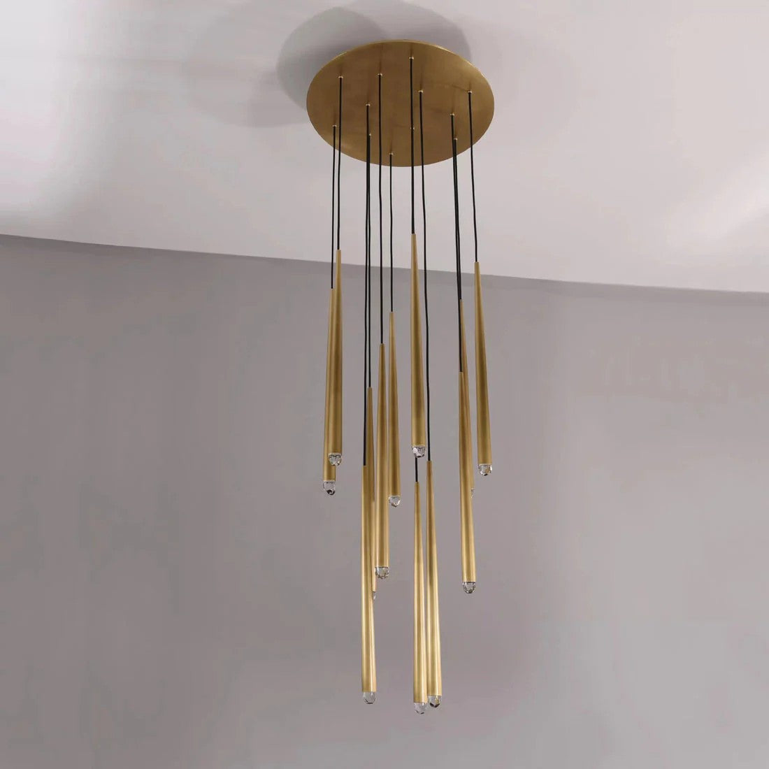 Solmira 18 Inch Round Cascading Chandelier