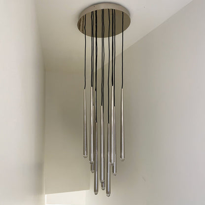 Solmira 18 Inch Round Cascading Chandelier