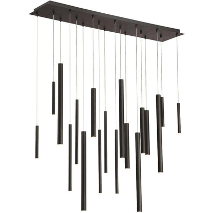 Santana Linear Multi Light Pendant - Dawn Lamps