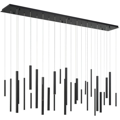 Santana Linear Multi Light Pendant - Dawn Lamps