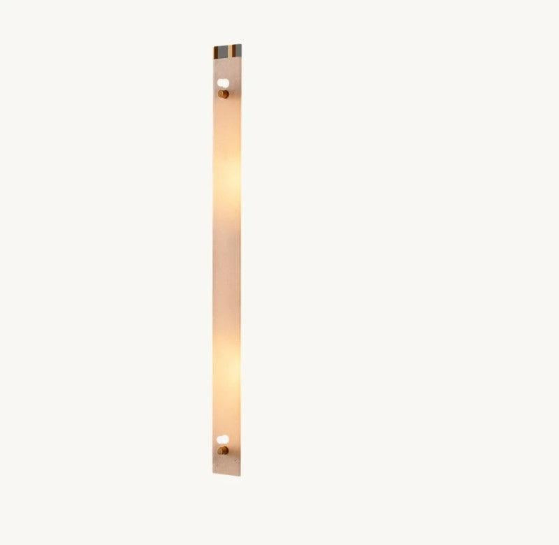 San Marco Alabaster Rectangular Wall Sconce - Dawn Lamps