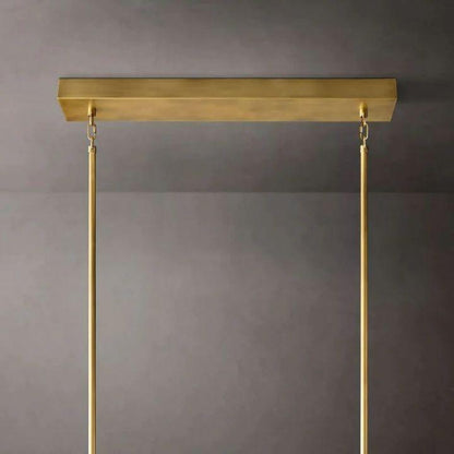 Arcachon Rectangular Chandelier 54" - Dawn Lamps