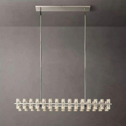 Arcachon Rectangular Chandelier 54" - Dawn Lamps