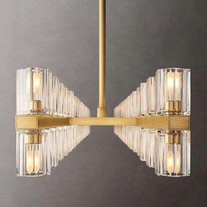 Arcachon Rectangular Chandelier 72" - Dawn Lamps