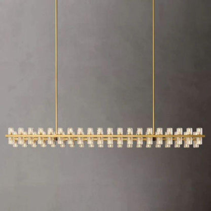 Arcachon Rectangular Chandelier 72" - Dawn Lamps