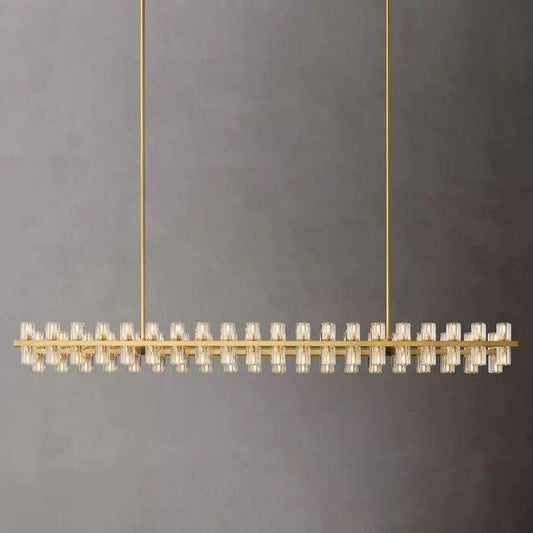 Arcachon Rectangular Chandelier 72" - Dawn Lamps
