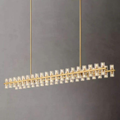 Arcachon Rectangular Chandelier 72" - Dawn Lamps