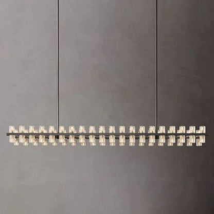 Arcachon Rectangular Chandelier 72" - Dawn Lamps
