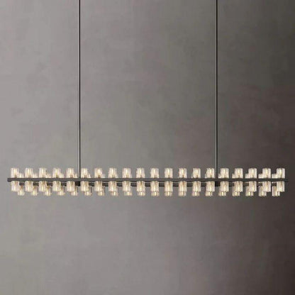 Arcachon Rectangular Chandelier 72" - Dawn Lamps