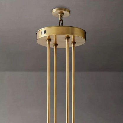 Arcachon Round 2-Tier Chandelier 60" For Dining Room Kitchen island - Dawn Lamps