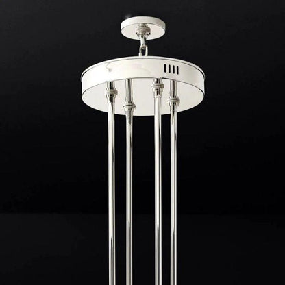 Arcachon Round 2-Tier Chandelier 60" For Dining Room Kitchen island - Dawn Lamps