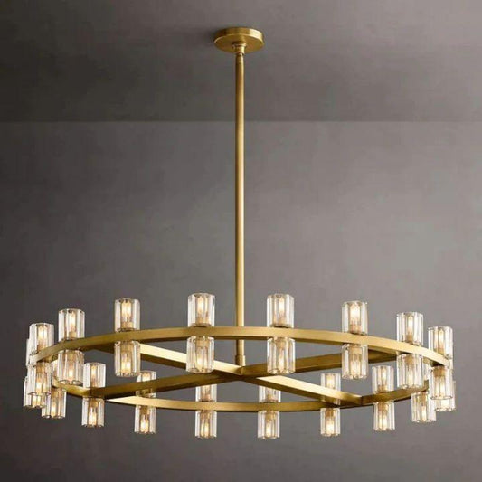 Arcachon Round Chandelier 48" - Dawn Lamps