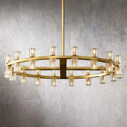 Arcachon Round Chandelier 48" - Dawn Lamps
