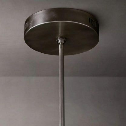 Arcachon Round Glass Chandelier 60" For Living Room - Dawn Lamps
