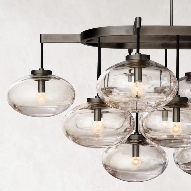Cabrette Linear Chandelier 72" - Dawn Lamps