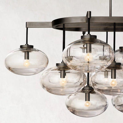 Cabrette Linear Chandelier 72" - Dawn Lamps