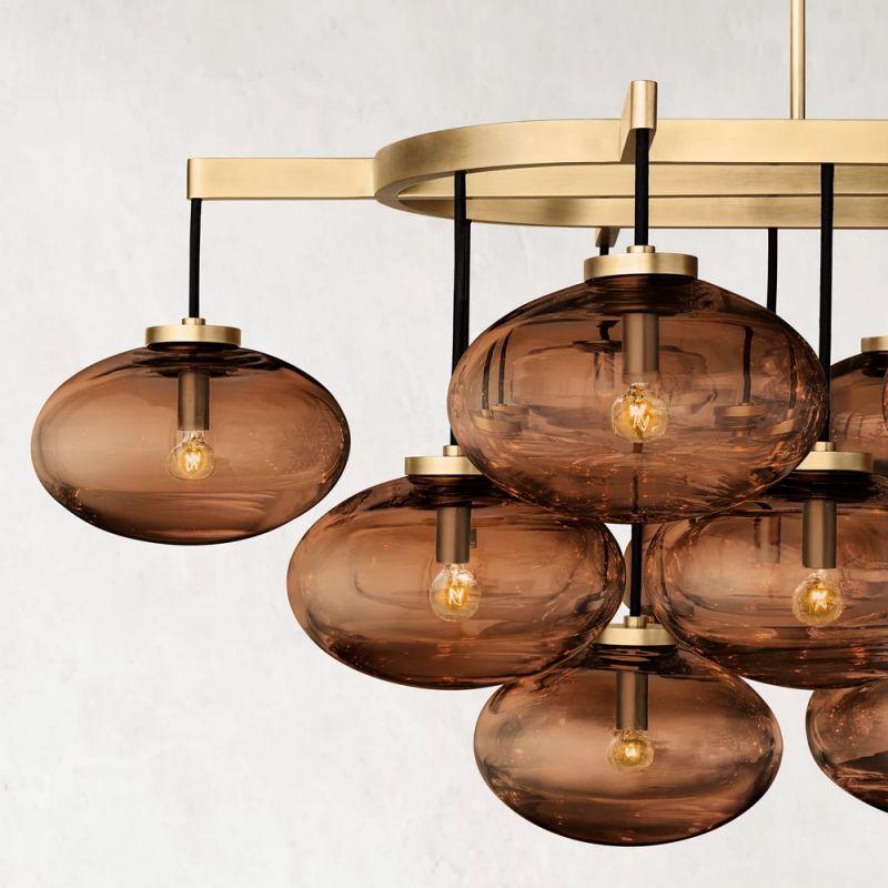 Cabrette Linear Chandelier 72" - Dawn Lamps