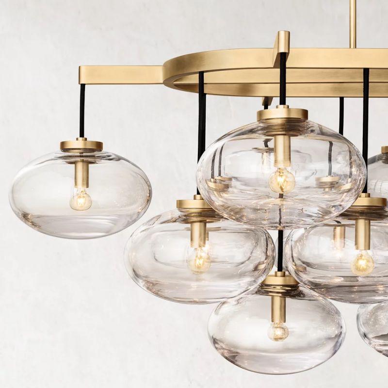 Cabrette Linear Chandelier 72" - Dawn Lamps