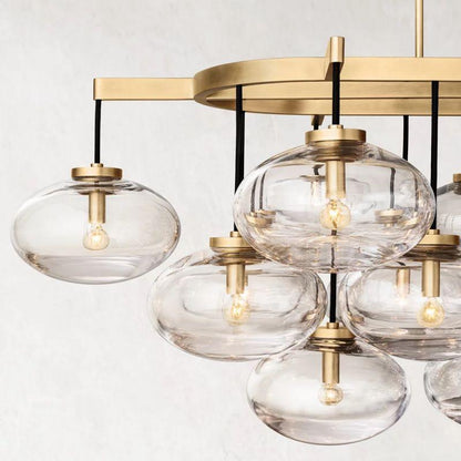 Cabrette Linear Chandelier 72" - Dawn Lamps