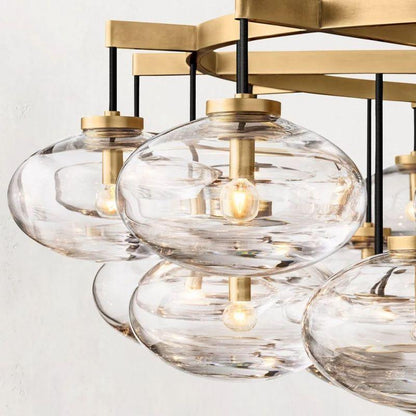 Cabrette Round Chandelier 60" - Dawn Lamps