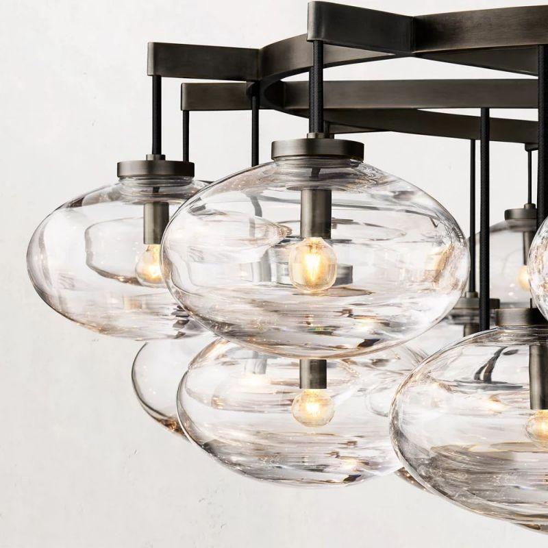 Cabrette Round Chandelier 60" - Dawn Lamps