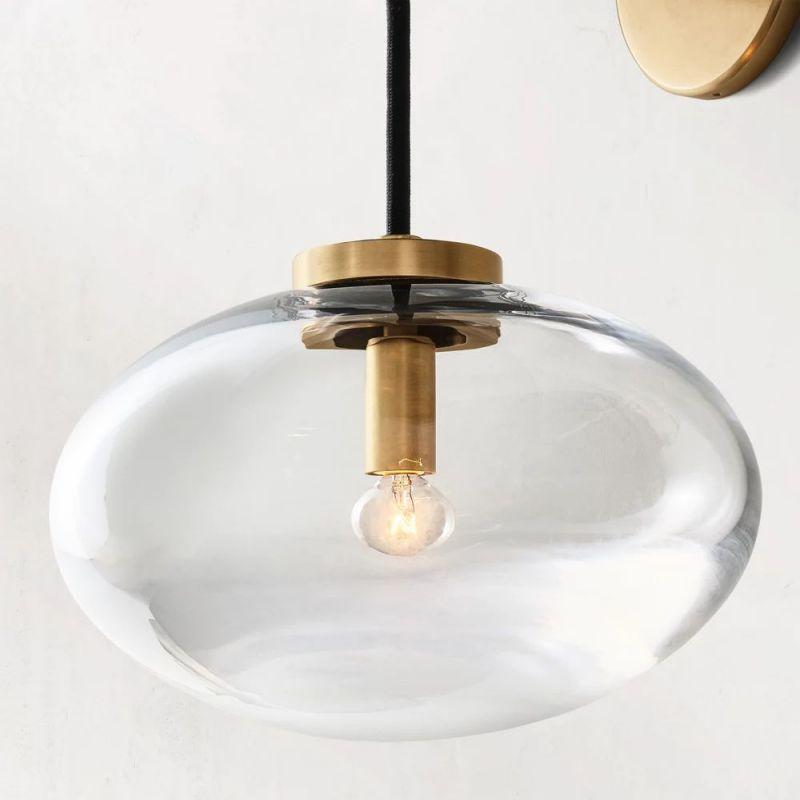 Cabrette Glass Sconce - Dawn Lamps