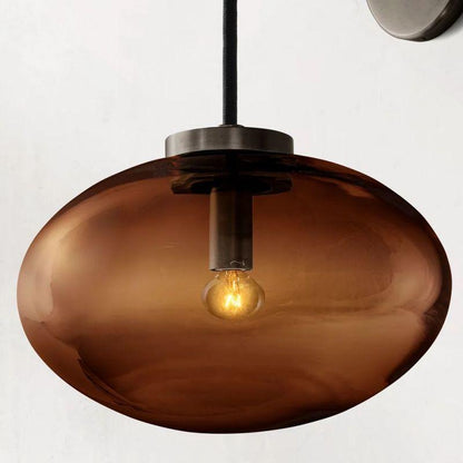 Cabrette Glass Sconce - Dawn Lamps