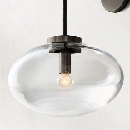 Cabrette Glass Sconce - Dawn Lamps
