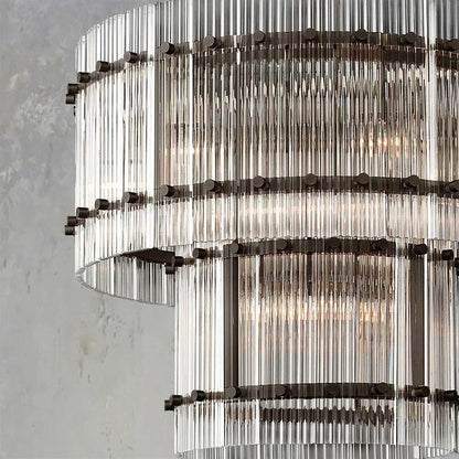 San Marco Two-tier Luxury Round Chandelier 22" - Dawn Lamps
