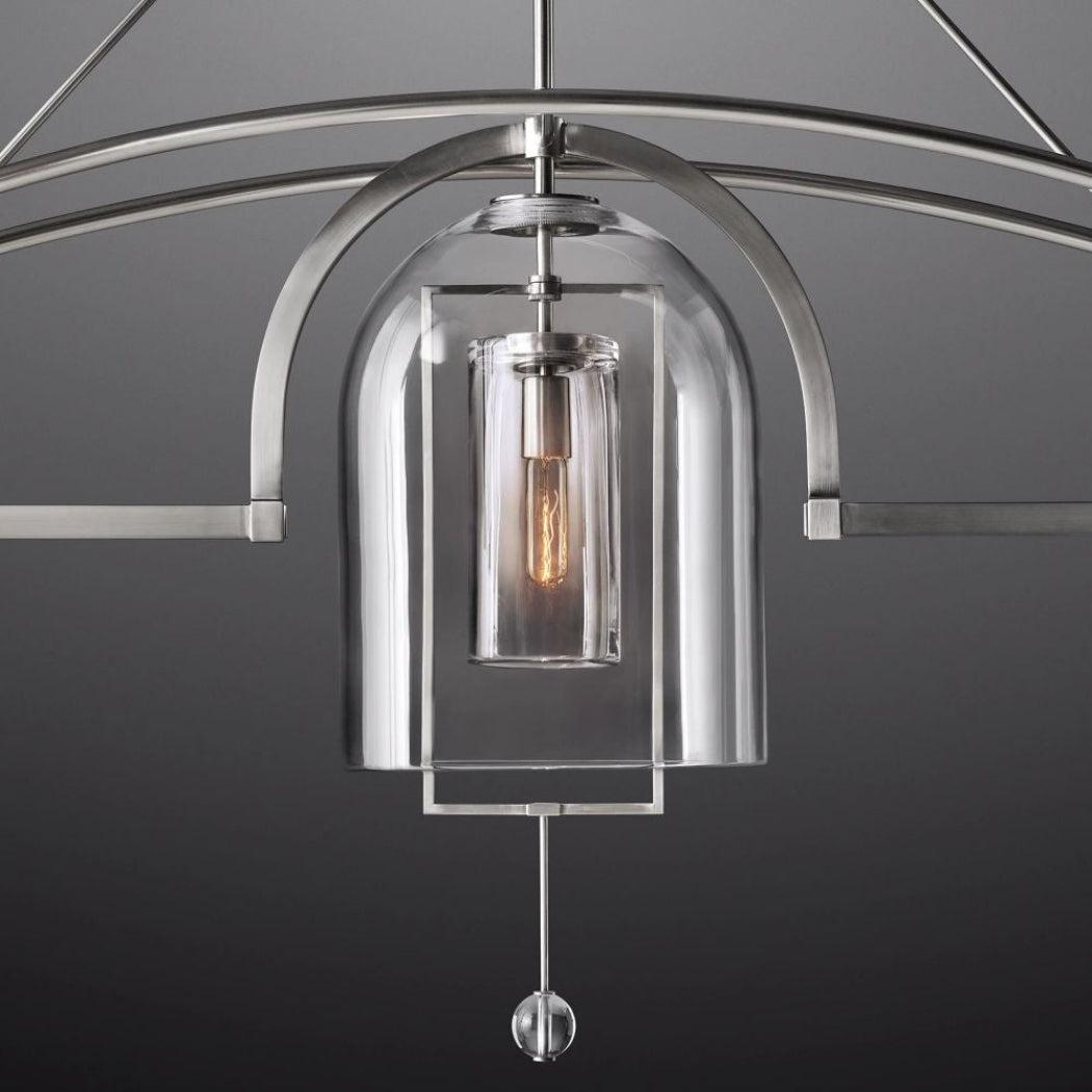 Fulcrum Linear Chandelier 61" 3 Lights - Dawn Lamps