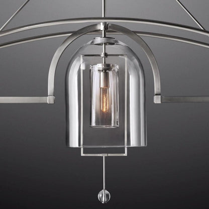 Fulcrum Linear Chandelier 61" 3 Lights - Dawn Lamps