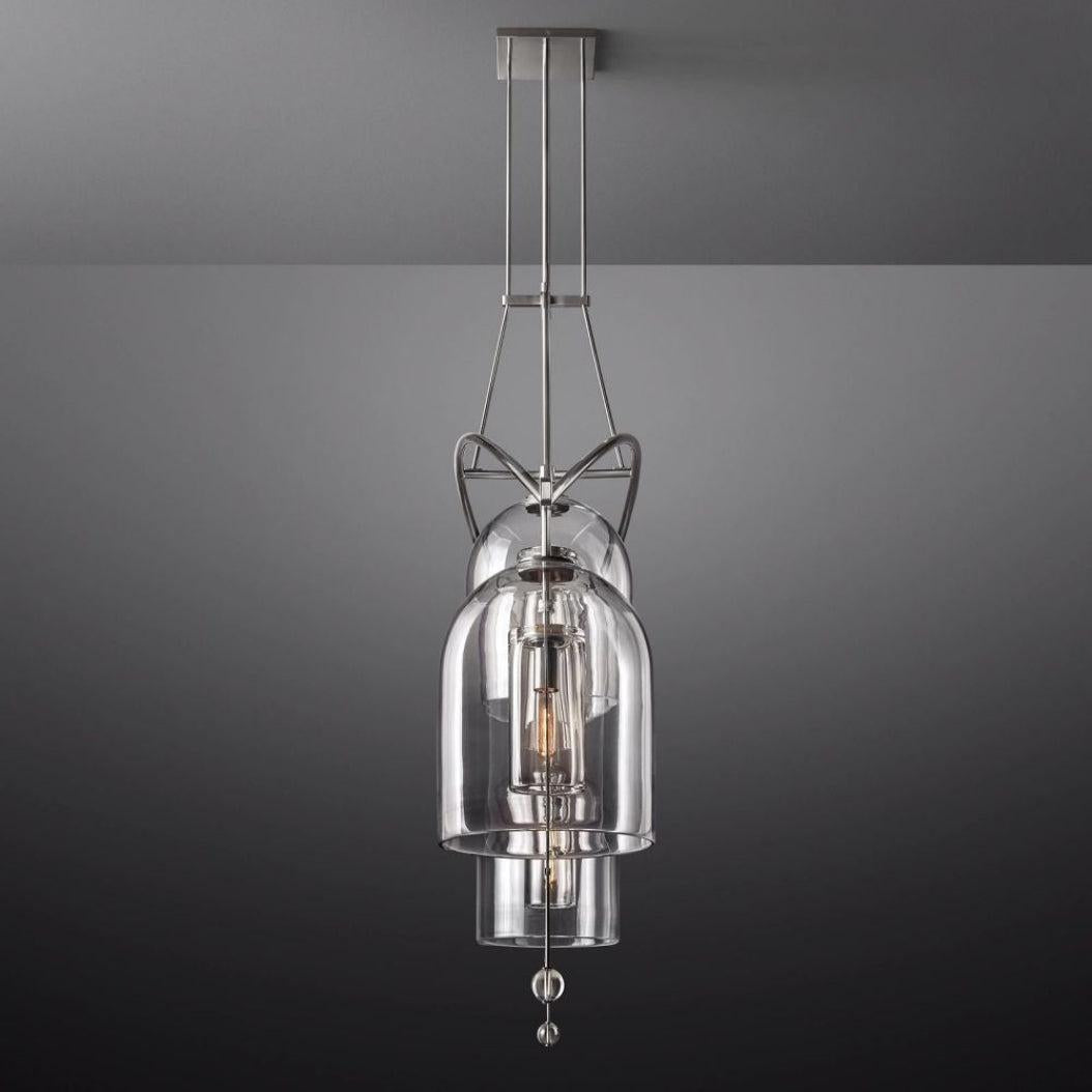 Fulcrum Linear Chandelier 85" 3-Lights - Dawn Lamps