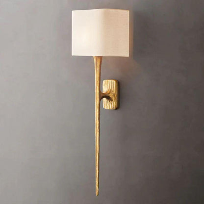 Thadeus Grand Shaded Wall Sconce - Dawn Lamps