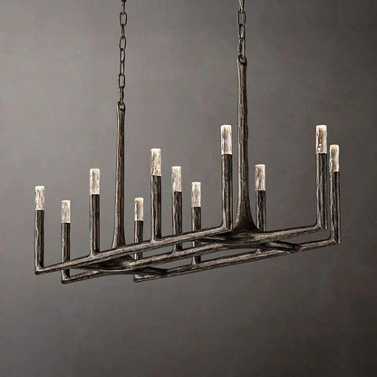 Thadeus Linear Chandelier 54” - Dawn Lamps