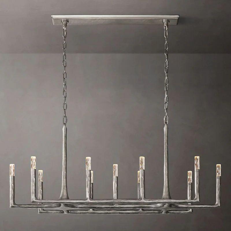 Thadeus Linear Chandelier 54” - Dawn Lamps
