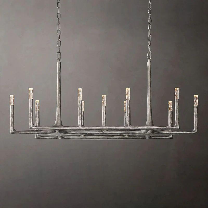 Thadeus Linear Chandelier 54” - Dawn Lamps