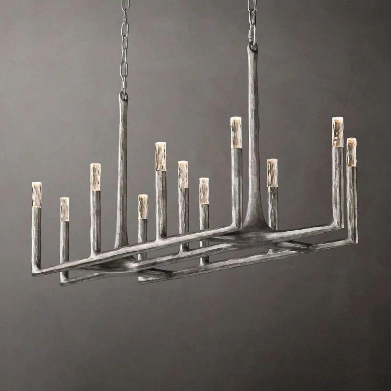 Thadeus Linear Chandelier 54” - Dawn Lamps