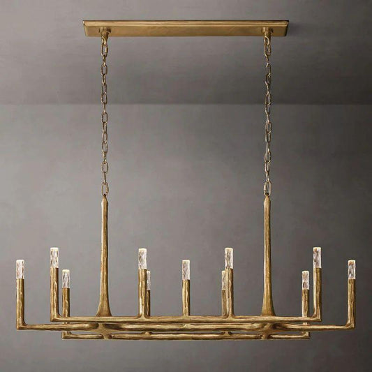 Thadeus Linear Chandelier 54” - Dawn Lamps