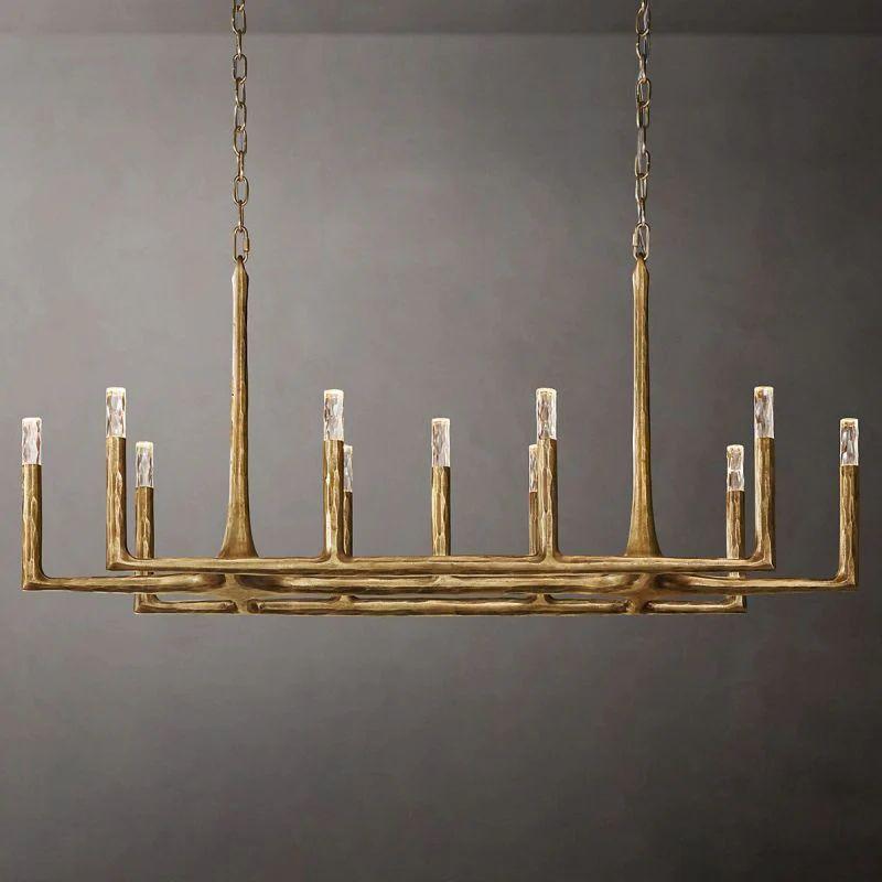 Thadeus Linear Chandelier 54” - Dawn Lamps