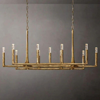 Thadeus Linear Chandelier 54” - Dawn Lamps