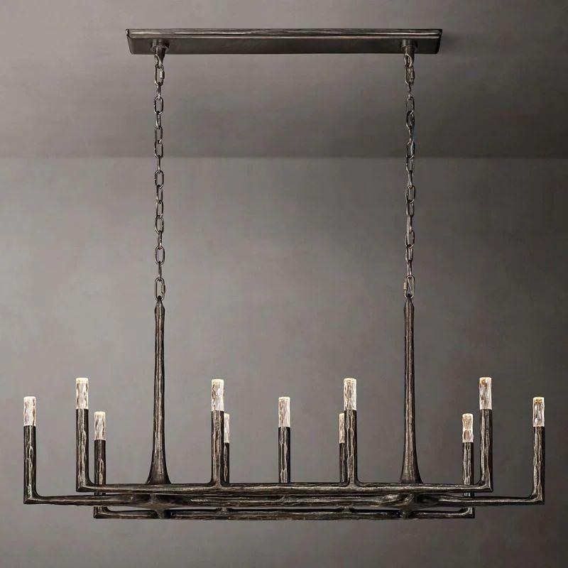 Thadeus Linear Chandelier 54” - Dawn Lamps