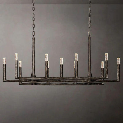 Thadeus Linear Chandelier 54” - Dawn Lamps